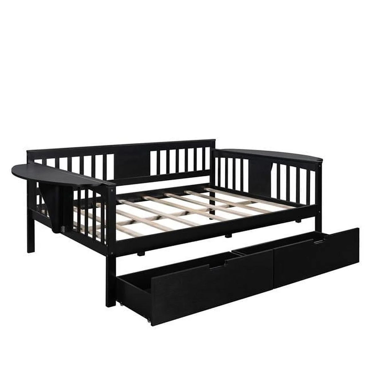 Full & Double Size Espresso Bed F8338