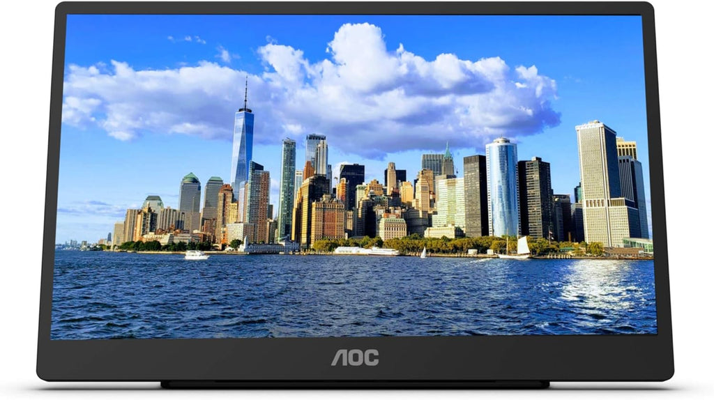 15.6-Inch Portable LED Monitor Black F893243