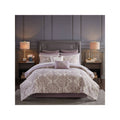 Purple 16 Piece Jacquard Bedding Set with 2 Sheet Sets Cal King A894