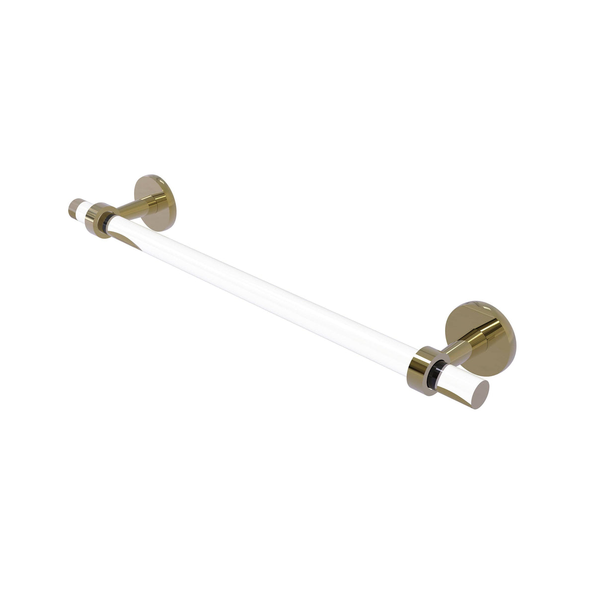24 in. Clearview Towel Bar Unlacquered Brass A91914