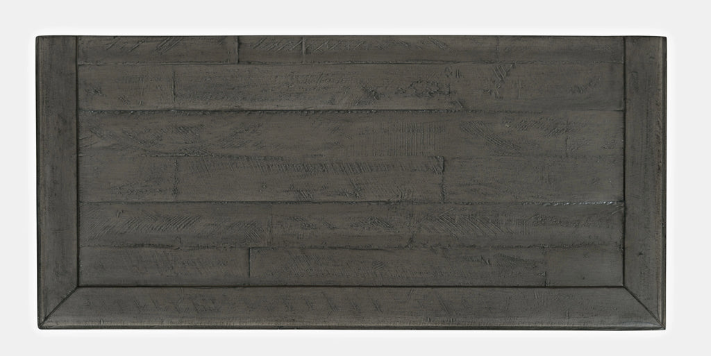 32" Distressed Acacia Two-Door Accent Cabinet X71764