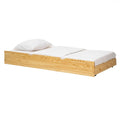 Twin Solid Wood Trundle Bed Natural V261059