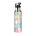 Stainless Steel Vacuum Insulated Water Bottle with Straw Lid 20 OZ O624