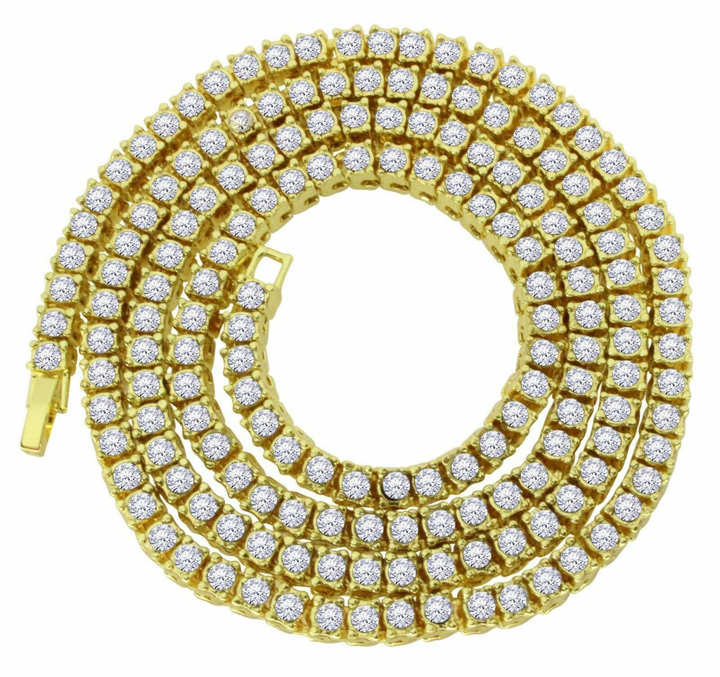 Iced Cubic Zirconia Cuban Chain G40200