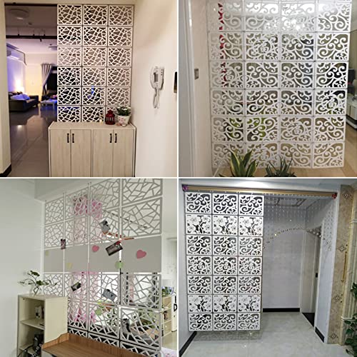 Black PVC Room Divider Panels X494