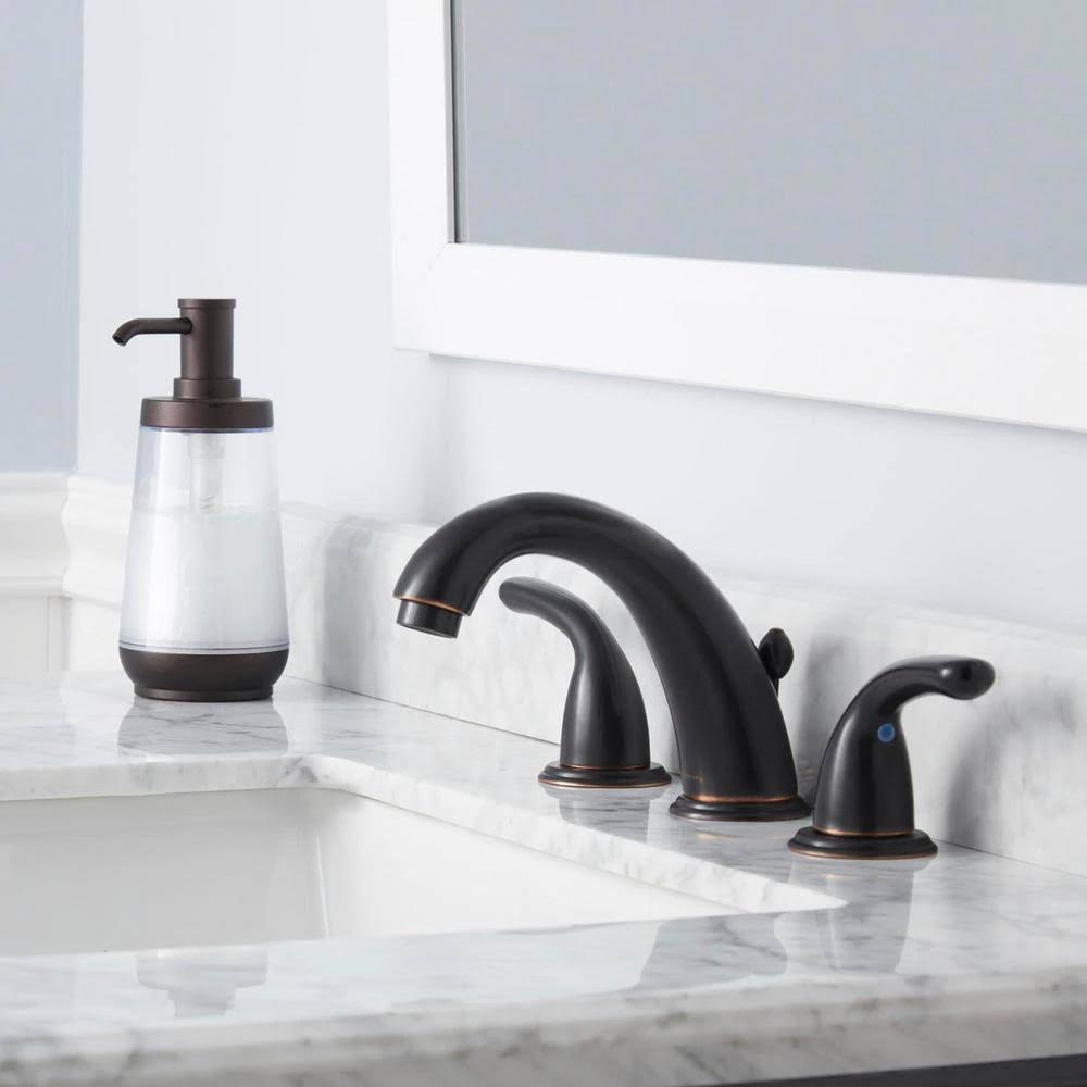Bronze 2-Handle High-Arc Bathroom Faucet N3046