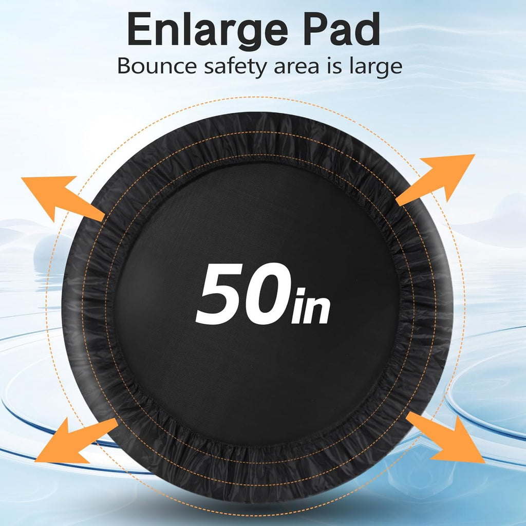 40/50" Foldable Mini Exercise Trampoline M20698