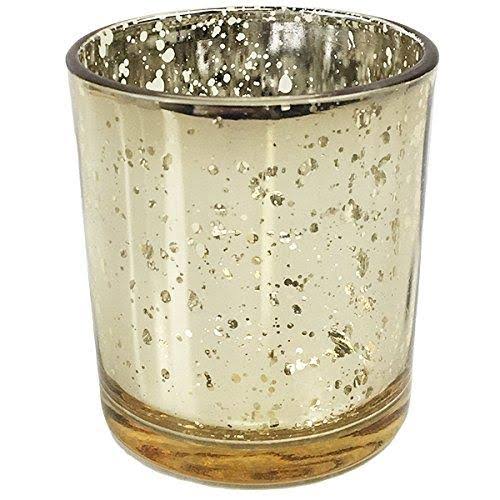 Mercury Glass Votive Candle Holders Set of 12 F589912