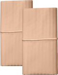 King Size 100% Cotton Damask Stripe Pillowcase Set C33252
