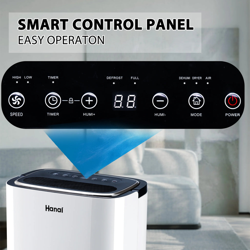 22 Pints Portable Dehumidifier with Drain Hose M225