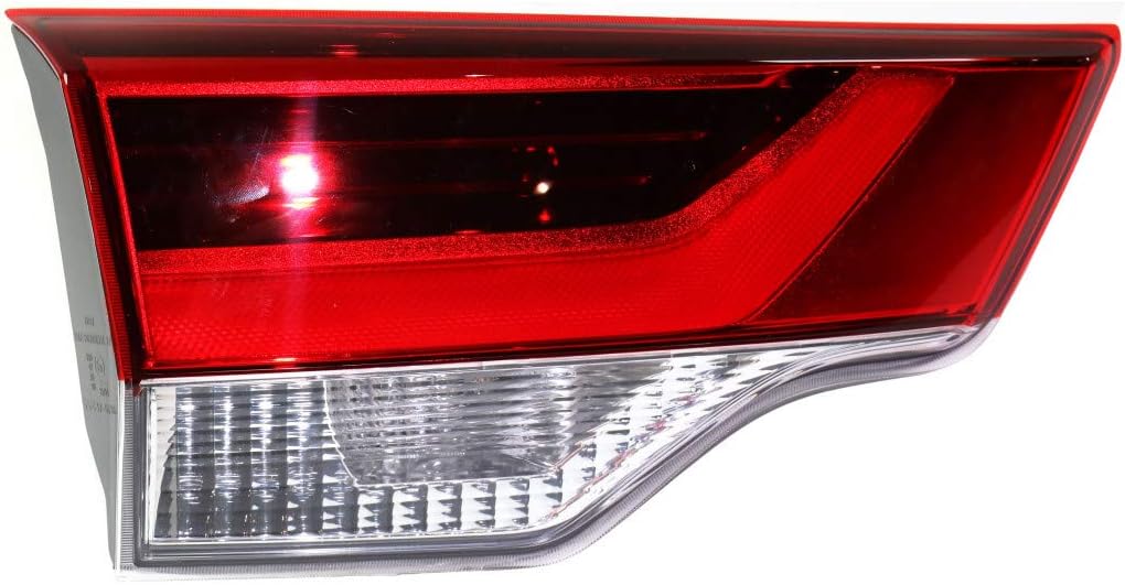 Tail Light Assembly for Toyota Highlander 2017-2019 Driver Side Inner Clear Lens S885