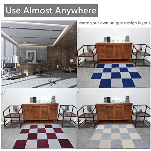 Self Adhesive Carpet Tiles 12" x 12" 12 Tiles Per Carton S96136