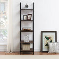 Gray Steel Ladder Bookcase V6812