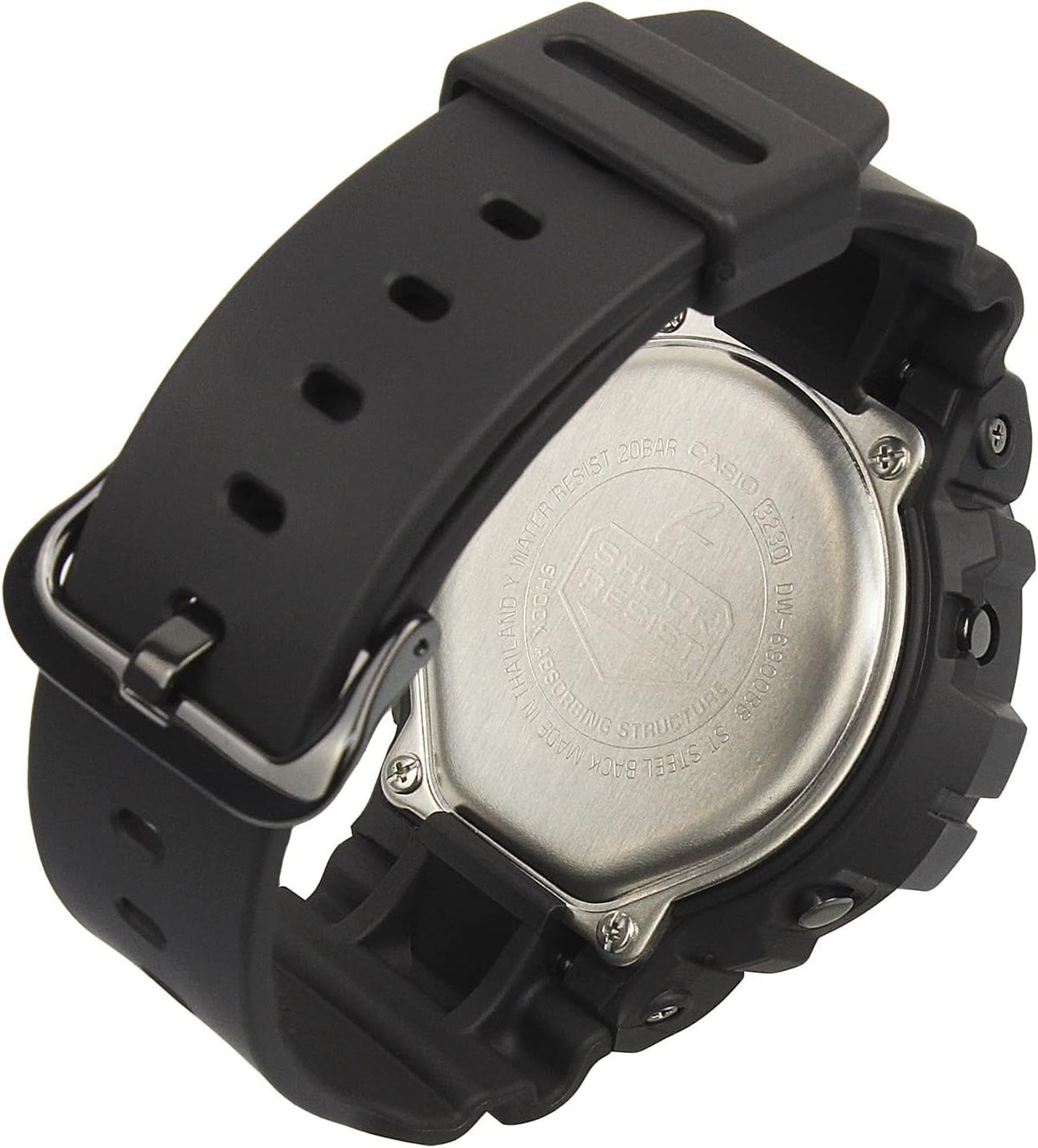Black Resin Watch Y14961