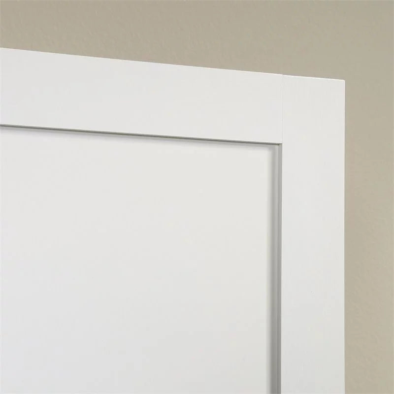 White 2 Door Storage Cabinet Y809
