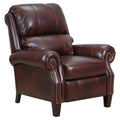 Walnut High Leg Recliner Z634