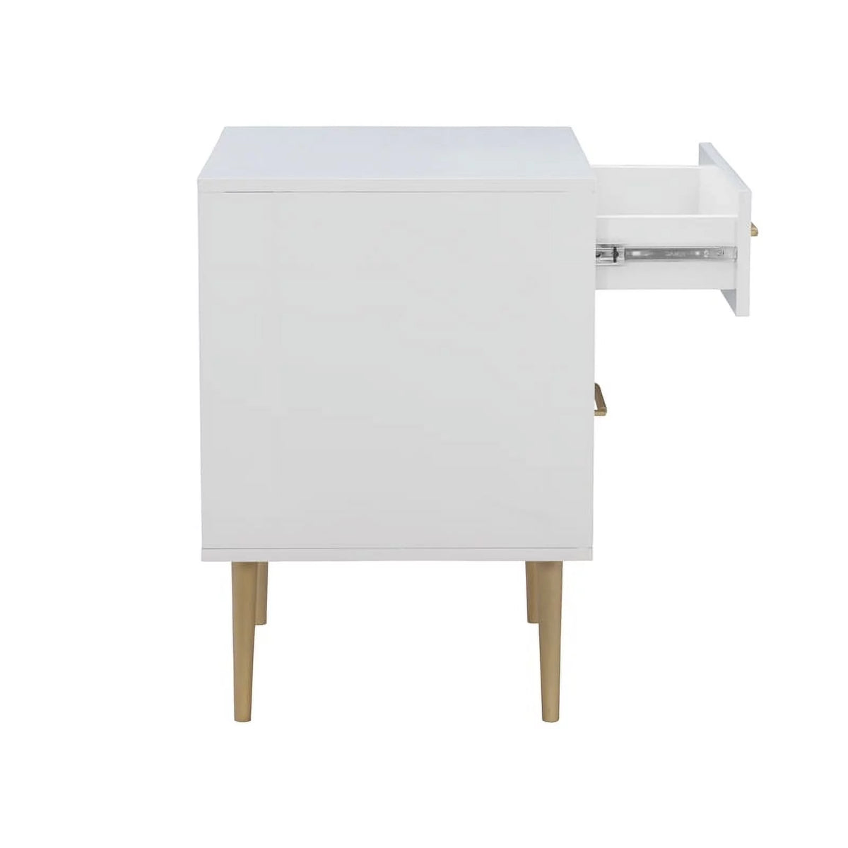 Wood Two Drawer Nightstand Set of 2 Z4633