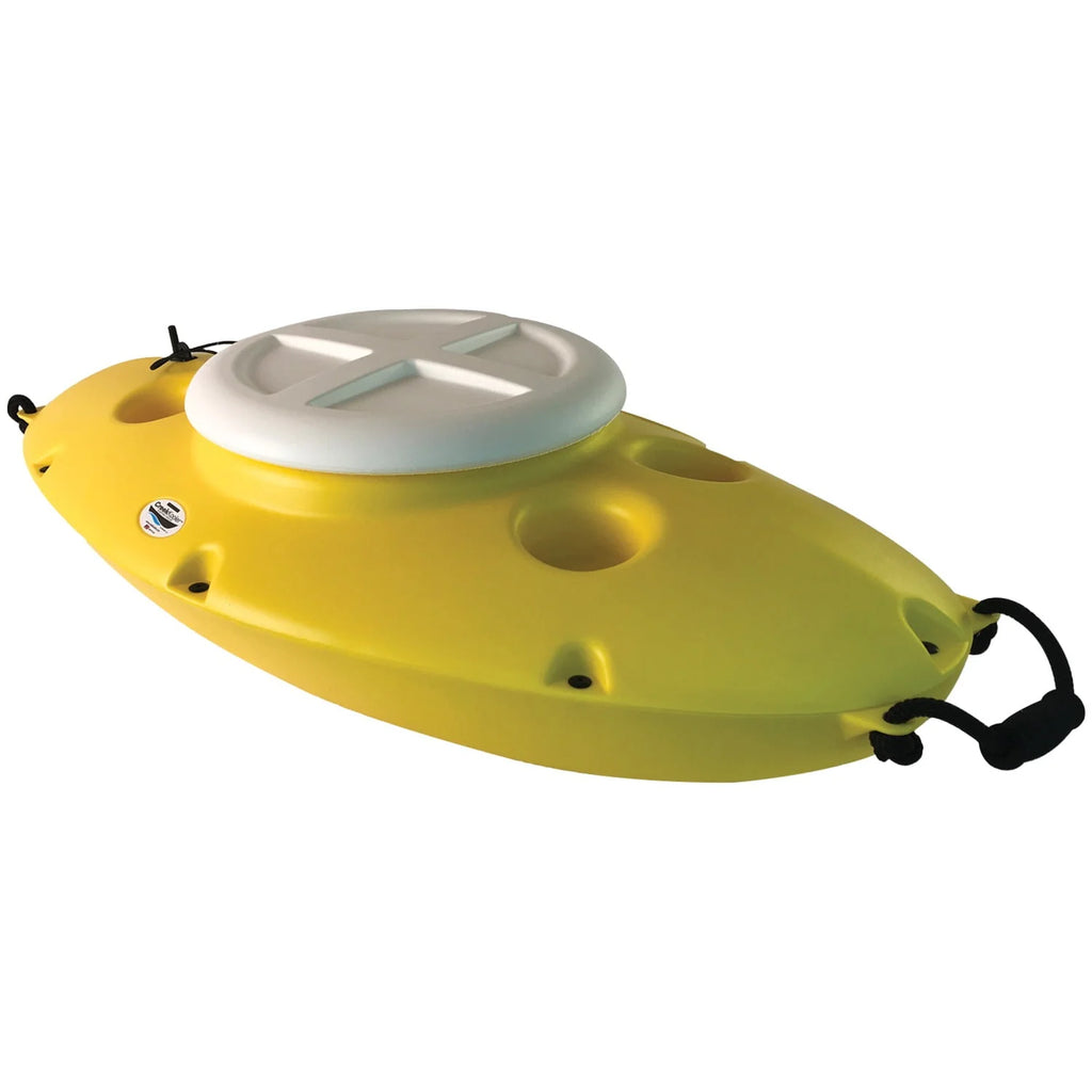 30 qt Hard Side Floating Cooler, Yellow G915542