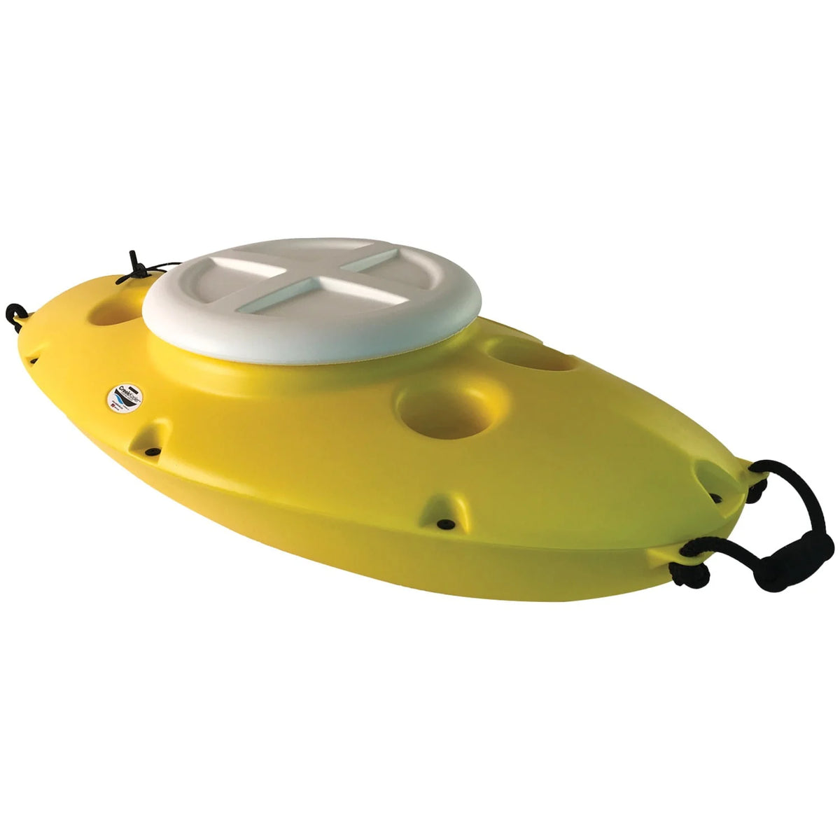 30 qt Hard Side Floating Cooler, Yellow G915542
