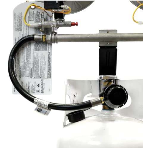 Portable Propane Radiant Heater, 12-30,000 BTU, 3 Settings R50683