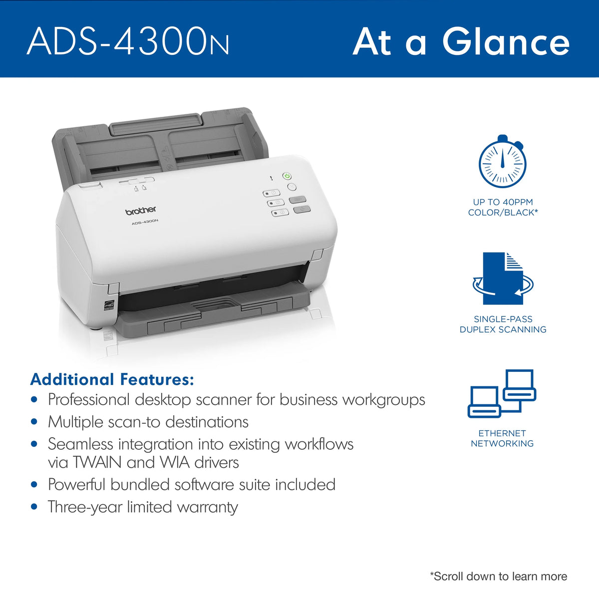 Professional Desktop Document Scanner J81760
