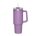 Reusable Vacuum Insulated Tumbler with Straw B72162