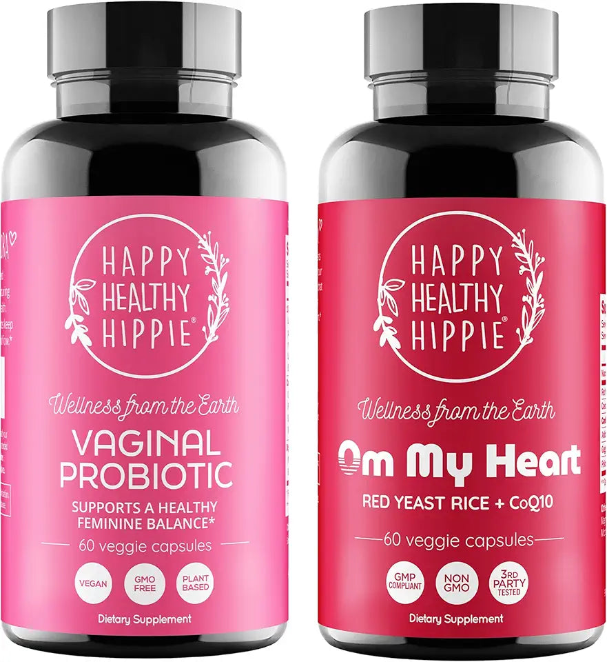 Red Yeast Rice with CoQ10 Supplement & Vaginal Probiotics V87521