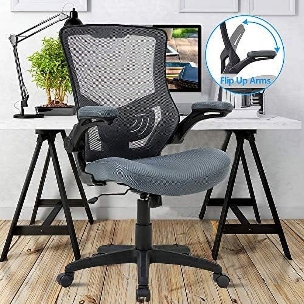 Black Mesh Ergonomic Office Chair with Lumbar Support M88115