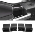 Wood Grain Inner Door Handles Top Cover for 2015-2020 Ford F150 E808
