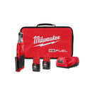 12V Lithium-Ion Brushless Cordless 1/4 in. Ratchet Kit with Batteries, Charger and Bag D974870