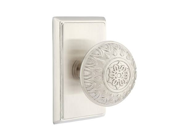 Satin Nickel Privacy Knob Set E8372