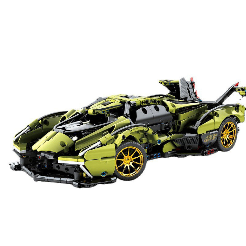 1:14 Scale MOC Building Blocks Car Model Toys, 1239 Pieces L453813