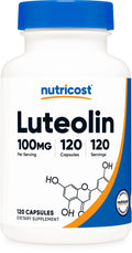 Luteolin 100mg 120 Capsules Vegetarian Friendly Non-GMO Gluten Free V376716
