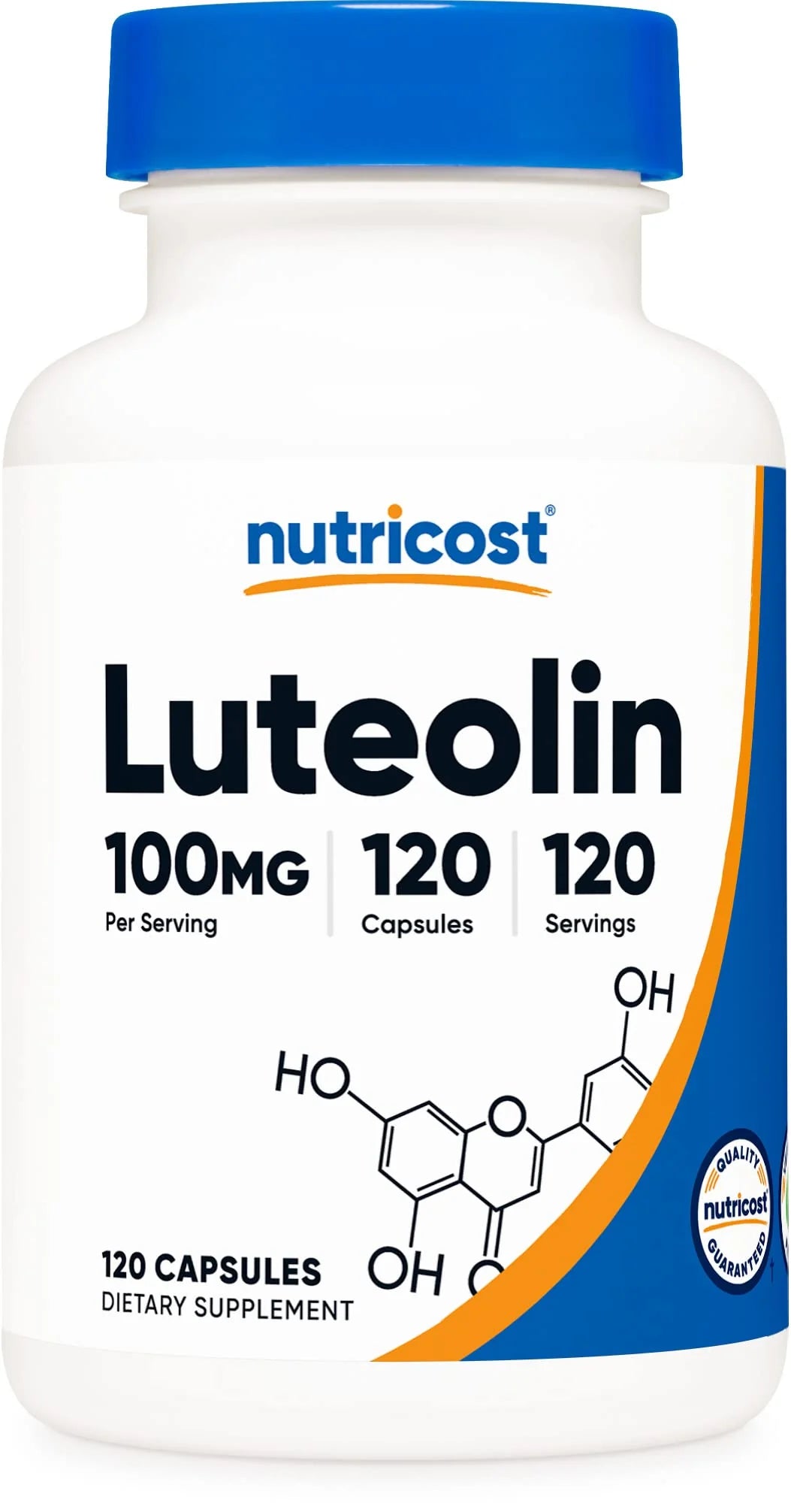 Luteolin 100mg 120 Capsules Vegetarian Friendly Non-GMO Gluten Free V376716