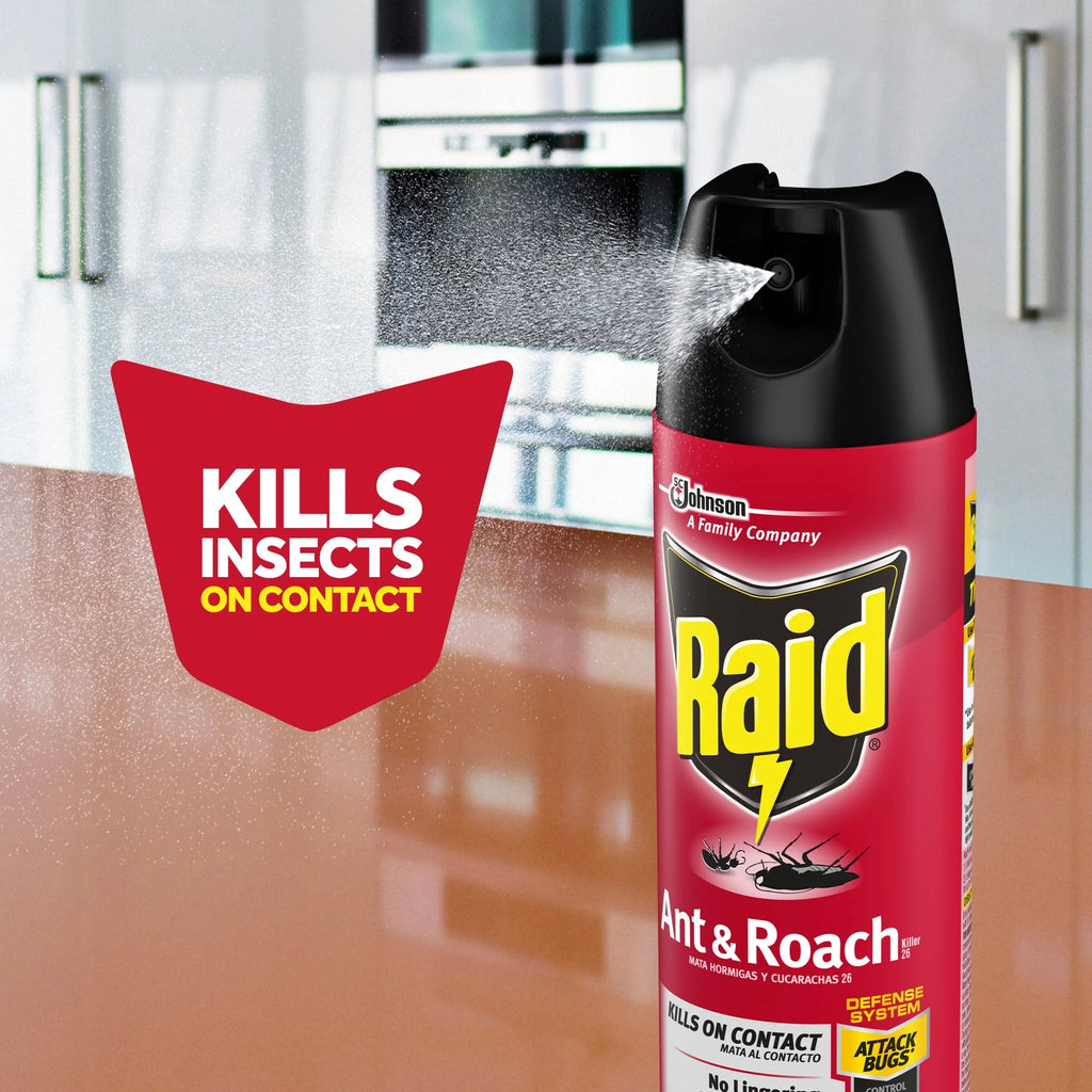 Ant & Roach Killer Outdoor Fresh Scent 17.5 oz 2 ct X31932