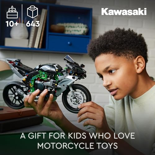 Kawasaki Ninja H2R Motorcycle Toy Building Kit U99909