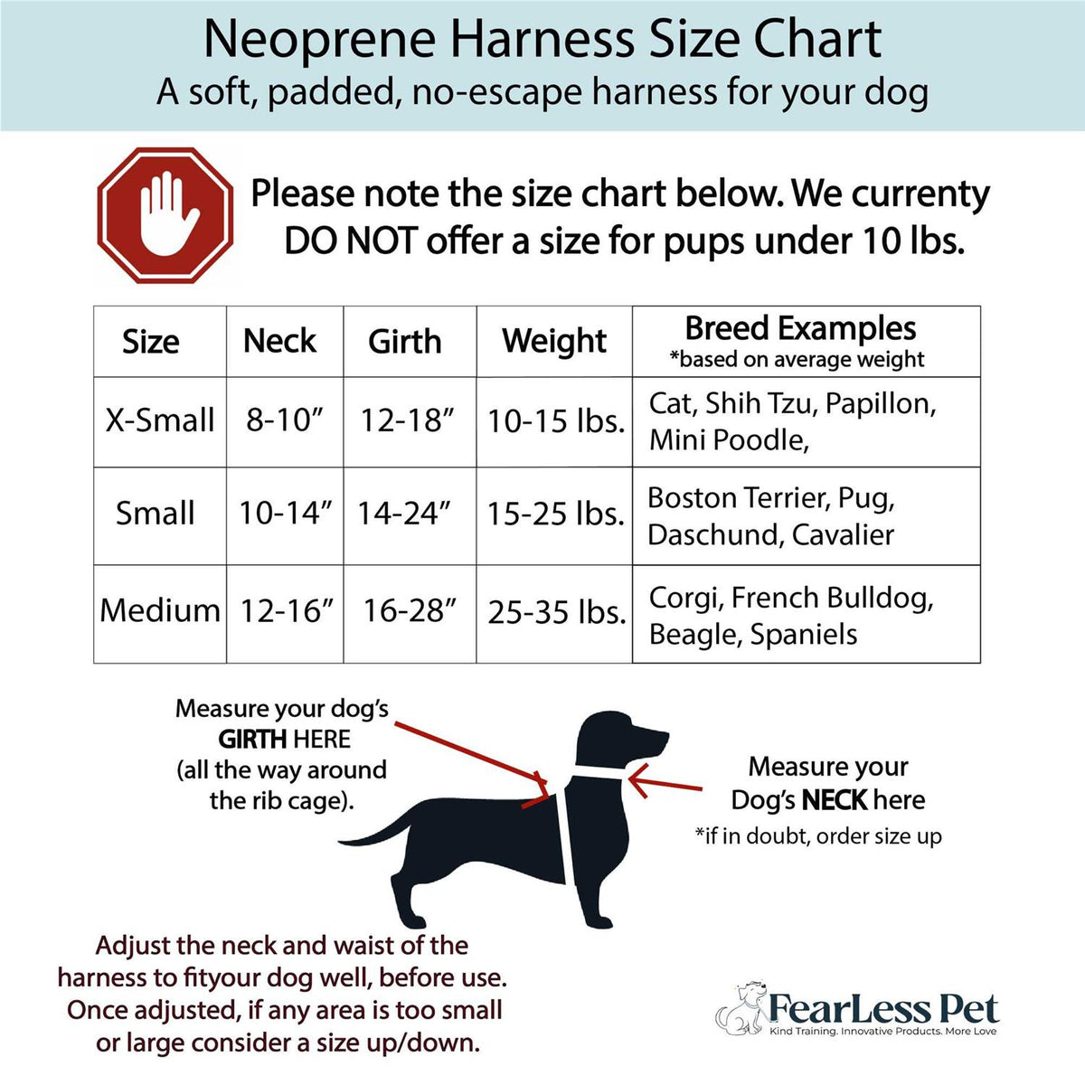 Adjustable No Pull No Escape Neoprene Dog Harness C67871