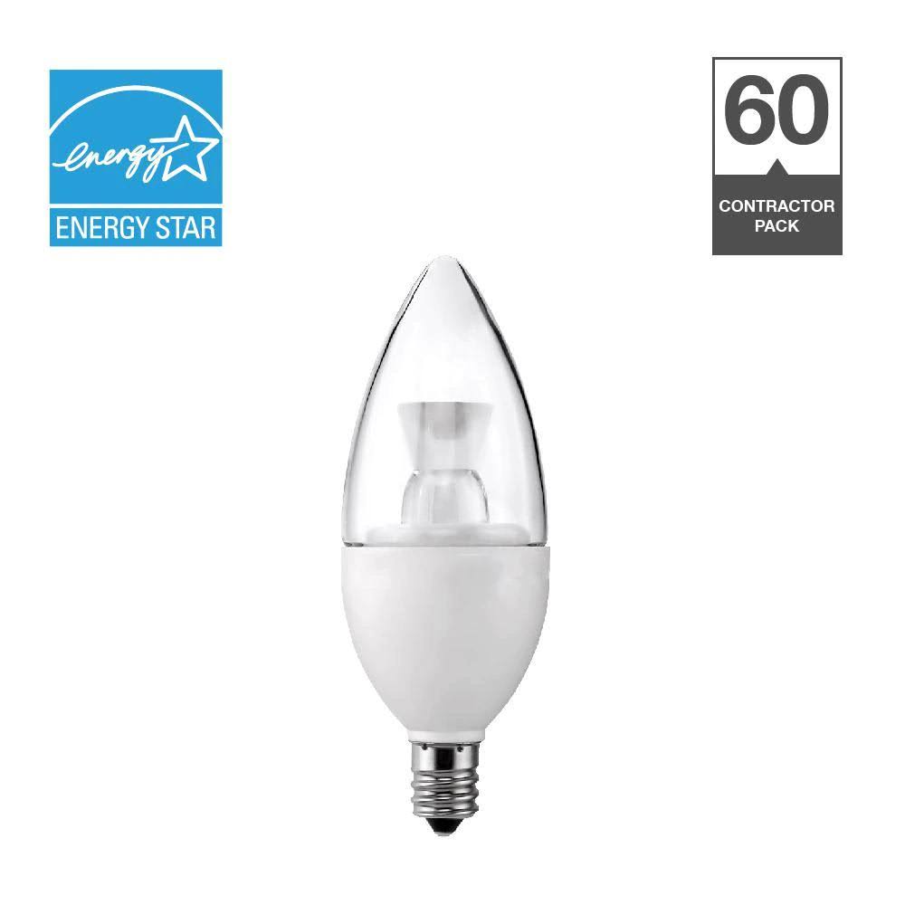 5W Dimmable Warm White Light Bulbs 60-Count Contractor Pack V391651