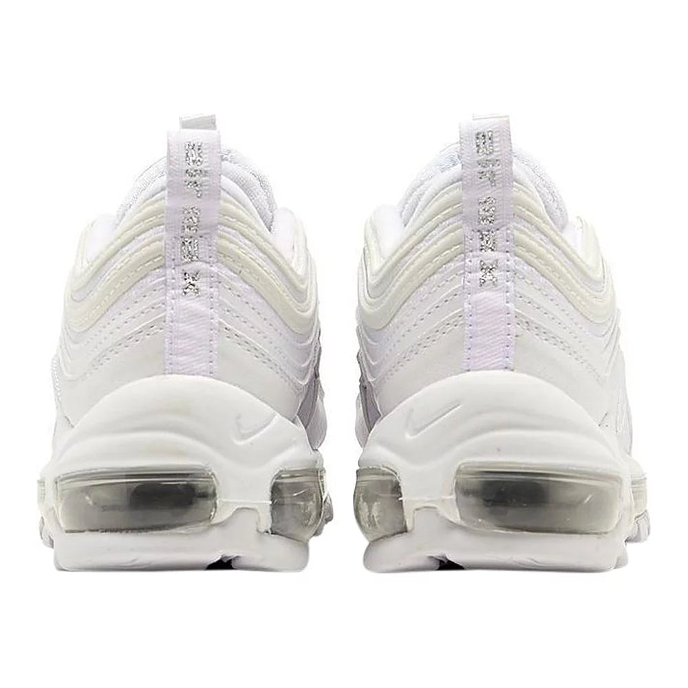 White Silver Sneaker Shoes Q6388