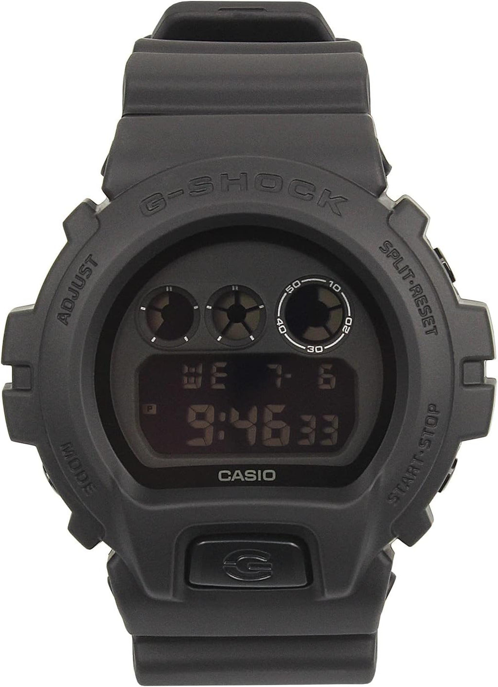 Black Resin Watch Y14961