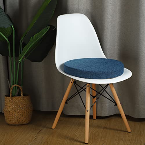 Gray 16 inch Round Chair Seat Cushion Pad W69667
