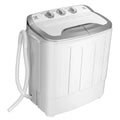 Portable Semi-Automatic Twin Tub Wash Machine Black S709