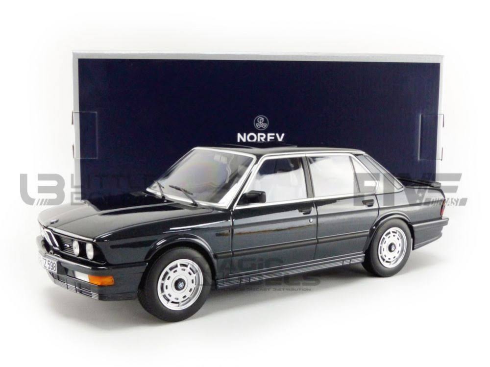 Black Metallic 1/18 Diecast Model Car X9771