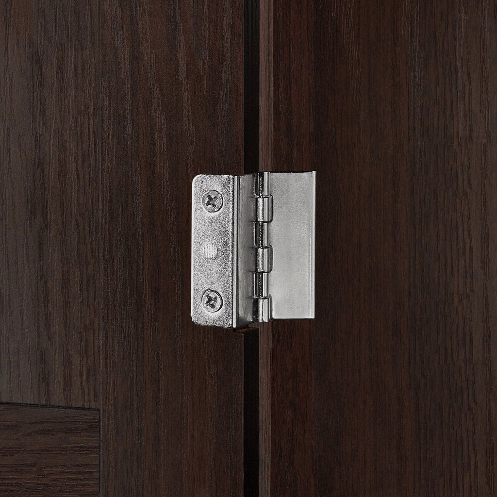 Two-Door Floor Cabinet, Dark Woodgrain O374