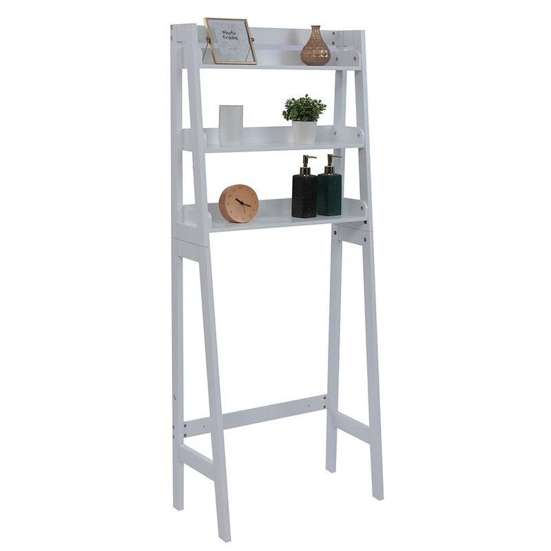 White Over The Toilet Rack W11838