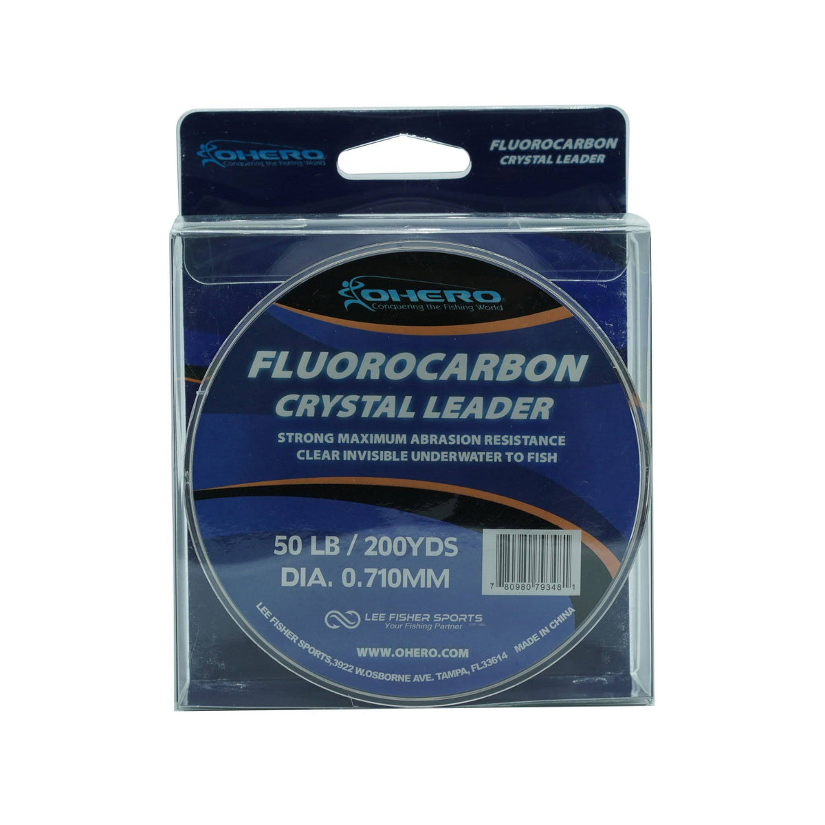 Fluorocarbon Crystal Leader 200 Yards P970