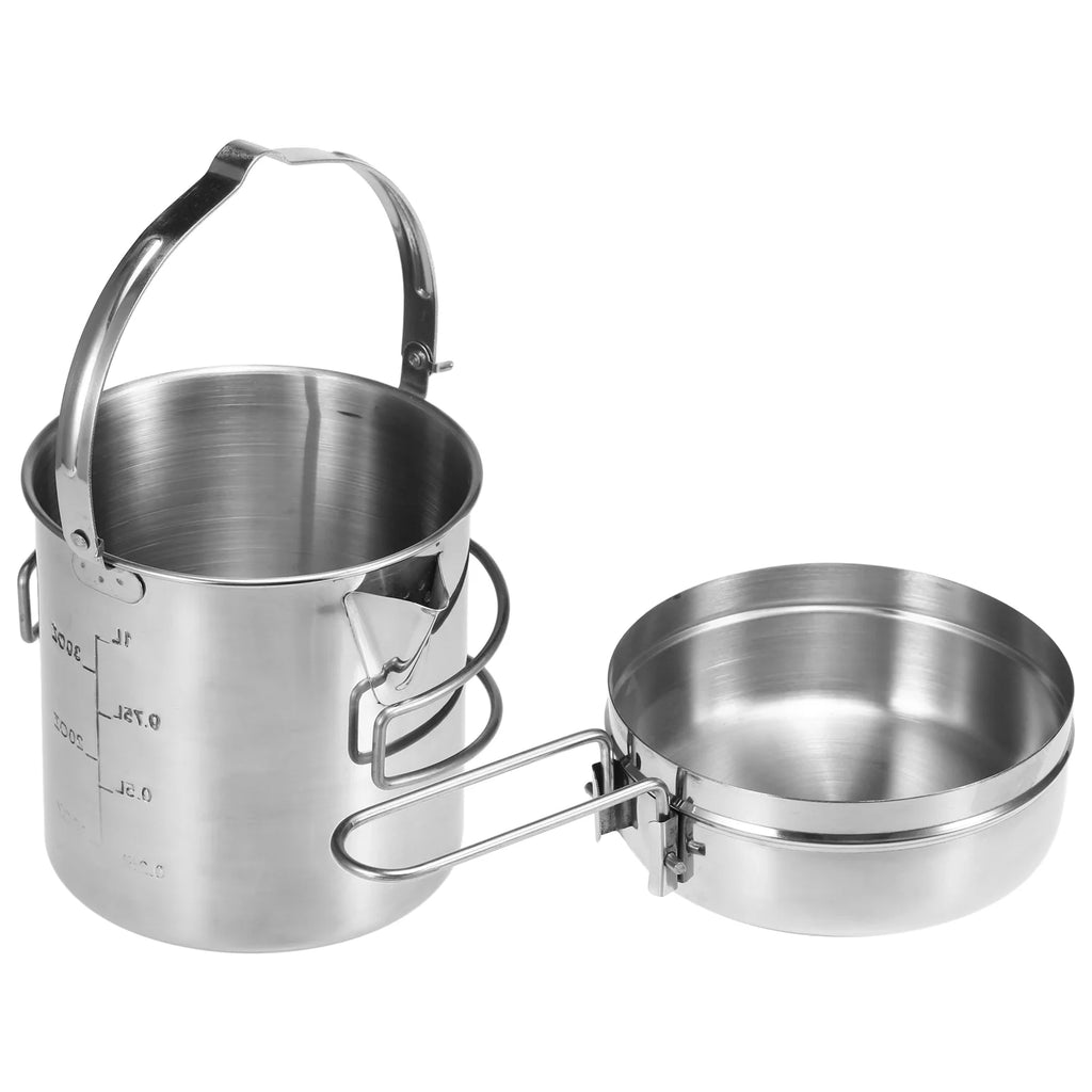 Stainless Steel Cooking Kettle with Lid I8669