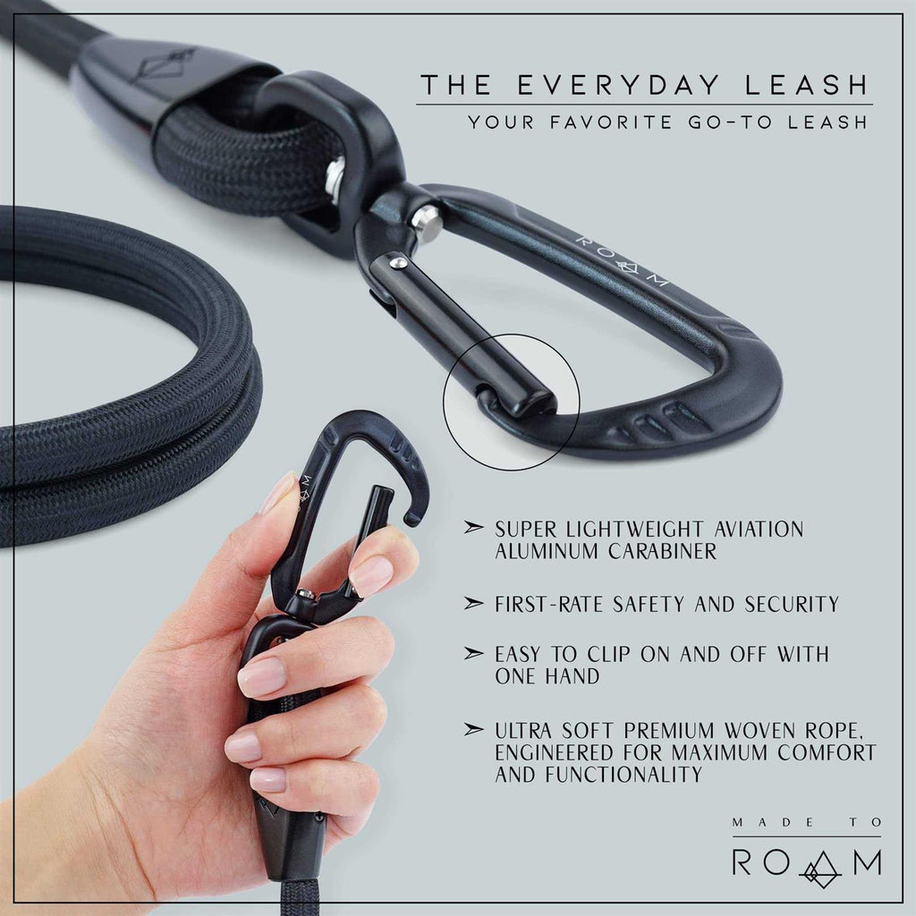 Ultra Soft Dog Leash with Carabiner R976467
