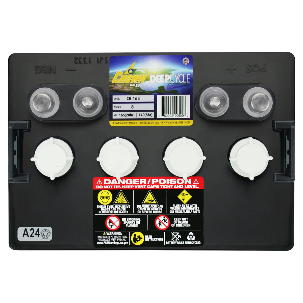8V Deep-Cycle Flooded Battery Z54398