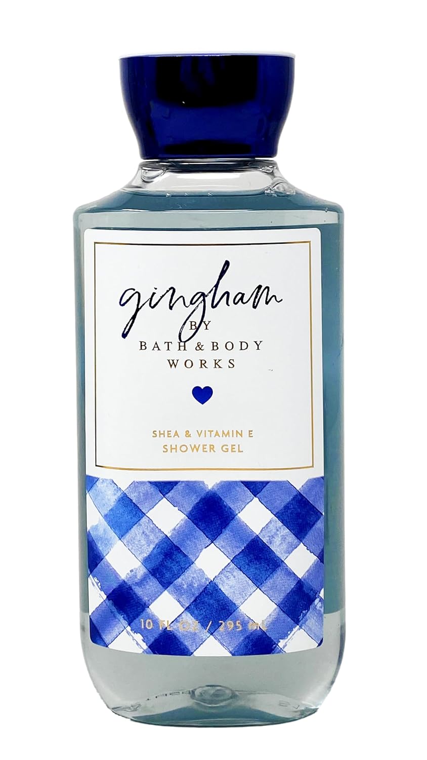 Gingham Deluxe Gift Set Fine Fragrance Mist Body Cream Shower Gel Body Lotion Moisturizing Body Wash A159